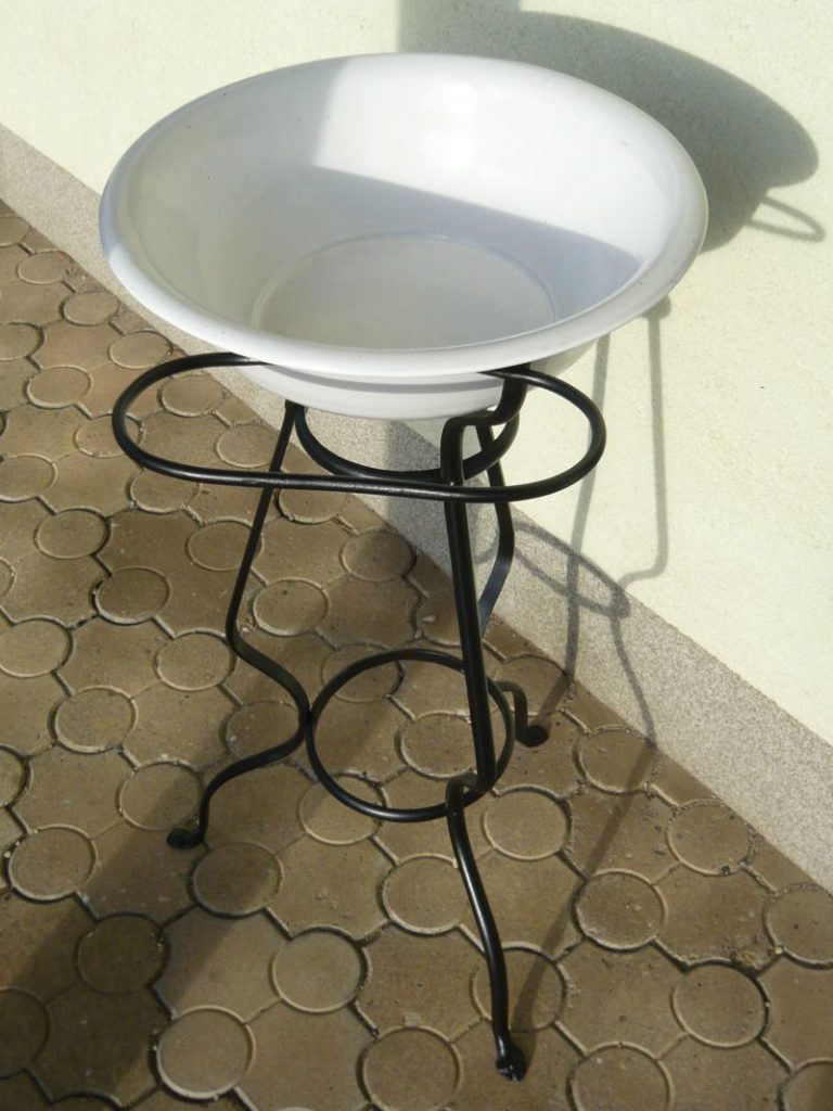 Vintage wash bowl and stand Image
