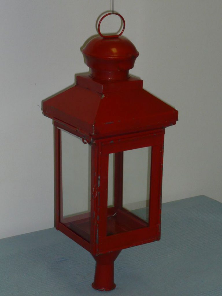Vintage railway lantern Image