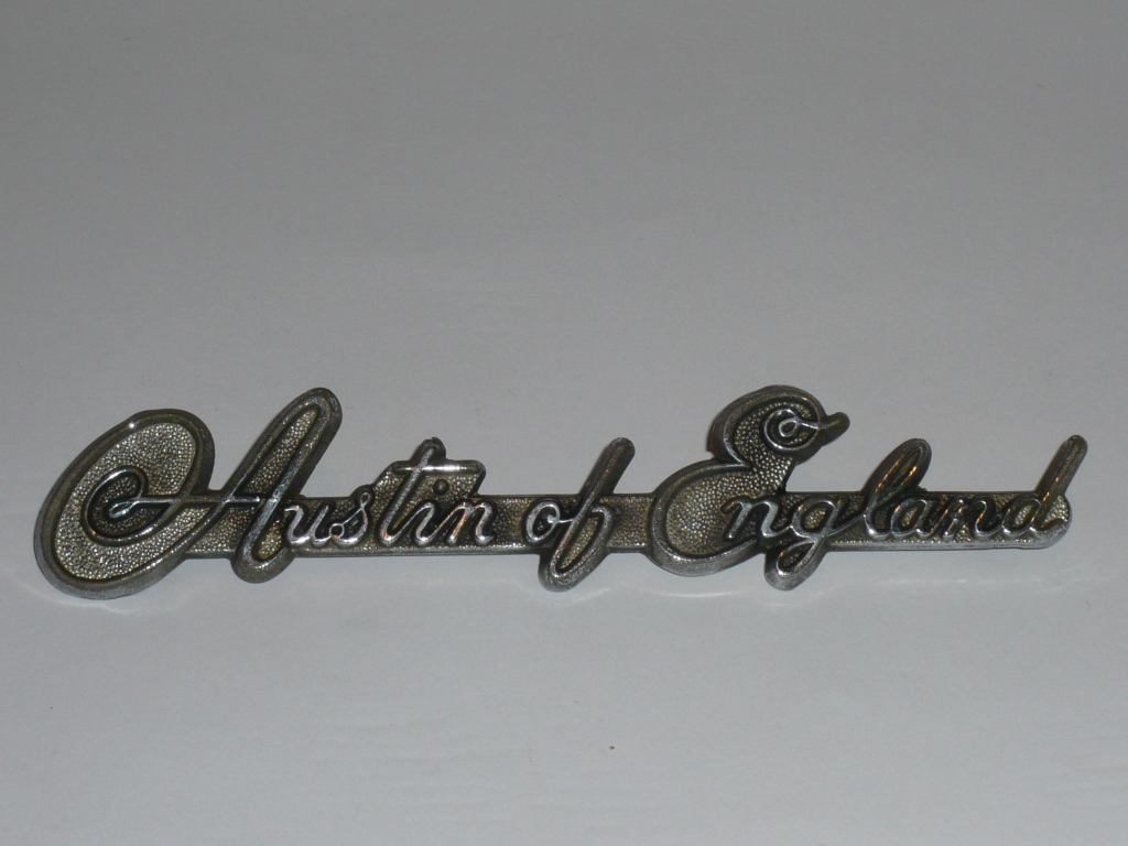 Vintage Austin car badge Image