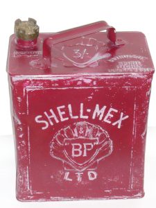 Shell-Mex petrol can Image